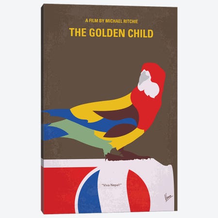 The Golden Child Poster Canvas Print #CKG1513} by Chungkong Canvas Wall Art