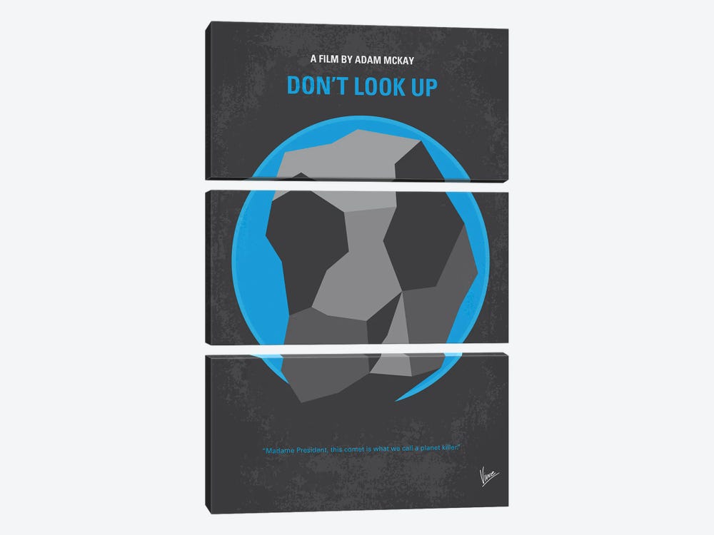 Dont Look Up Poster by Chungkong 3-piece Art Print