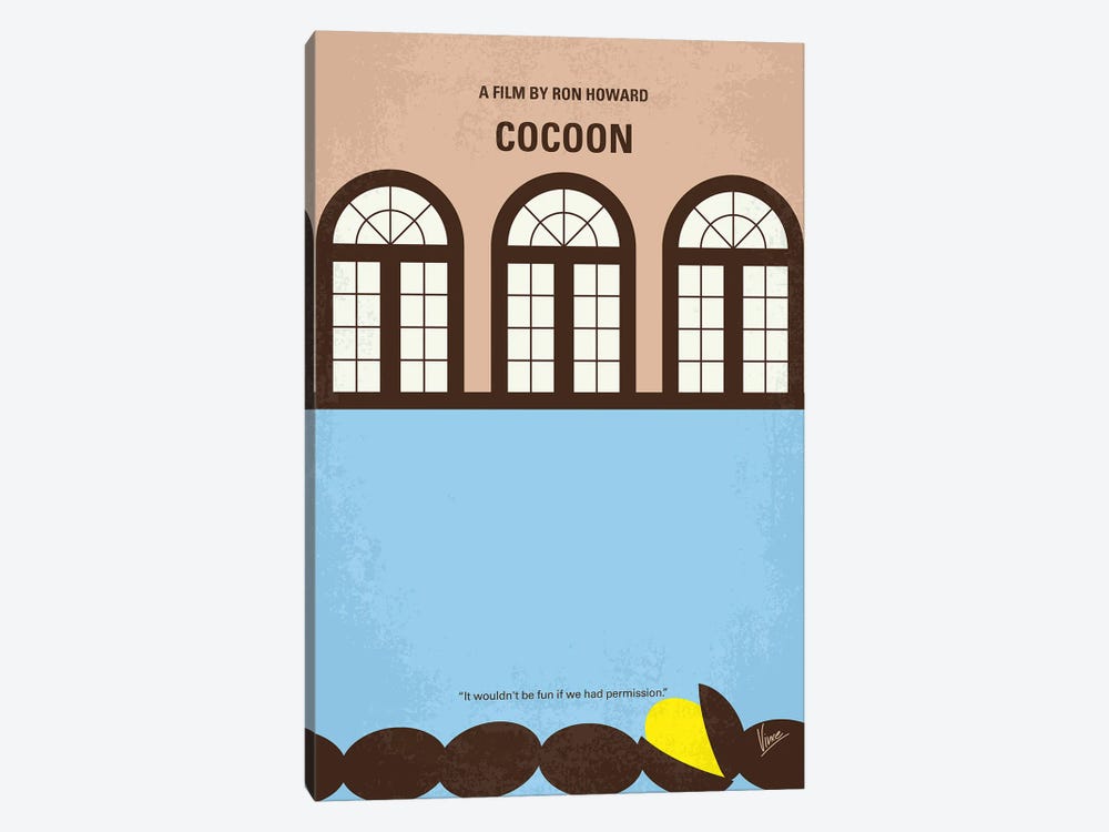 Cocoon Poster by Chungkong 1-piece Canvas Wall Art