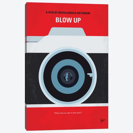 Blow Up Poster Canvas Print #CKG1525} by Chungkong Canvas Art