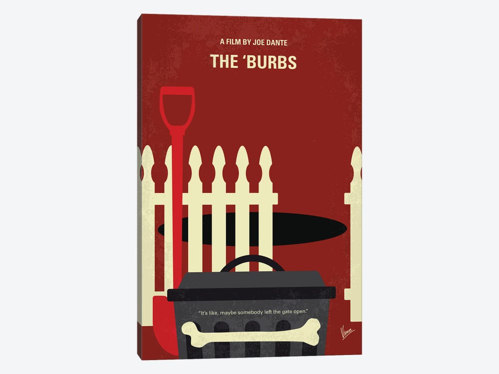 The Burbs Poster by Chungkong 1-piece Canvas Print