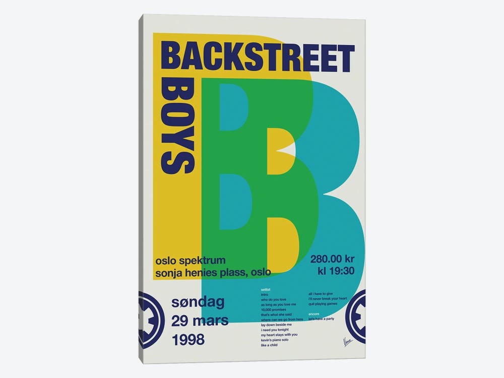 Backstreet Boys Poster by Chungkong 1-piece Art Print