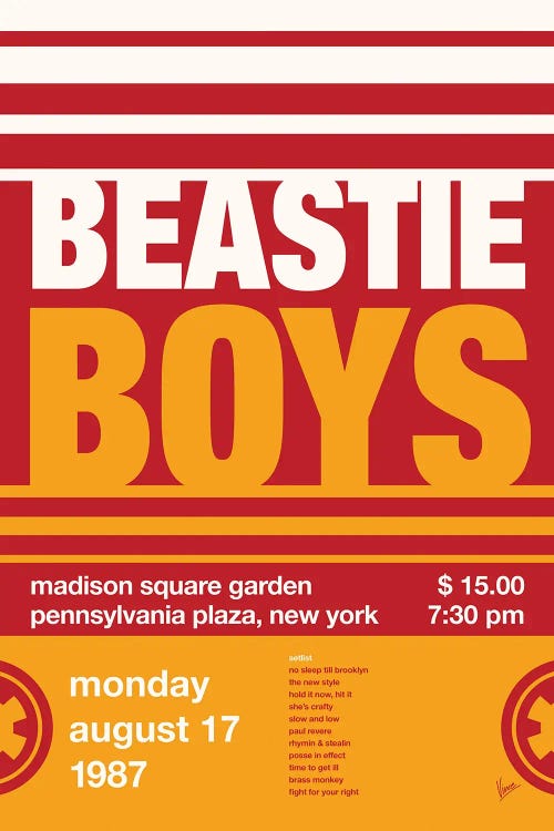 Beastie Boys Poster