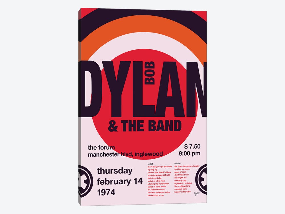 Bob Dylan Poster by Chungkong 1-piece Art Print