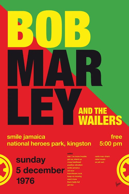 Bob Marley Poster