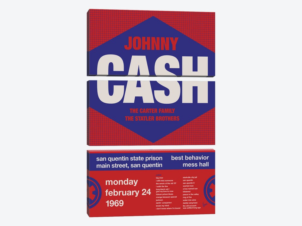 Cash Poster by Chungkong 3-piece Canvas Art