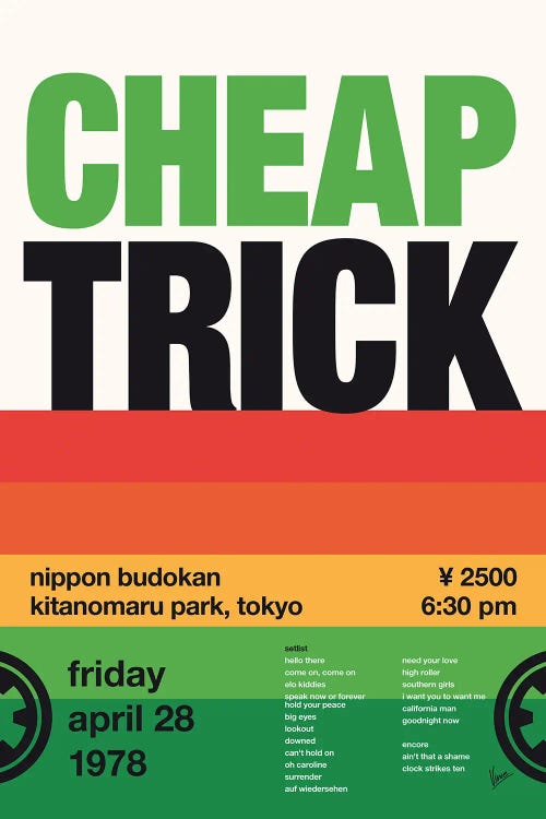 Cheap Trick Poster