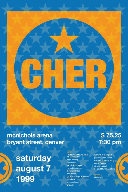 Cher Poster