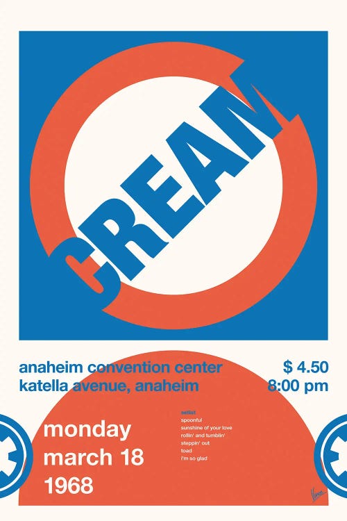 Cream Poster