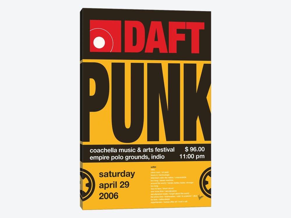 Daft Punk Poster by Chungkong 1-piece Art Print