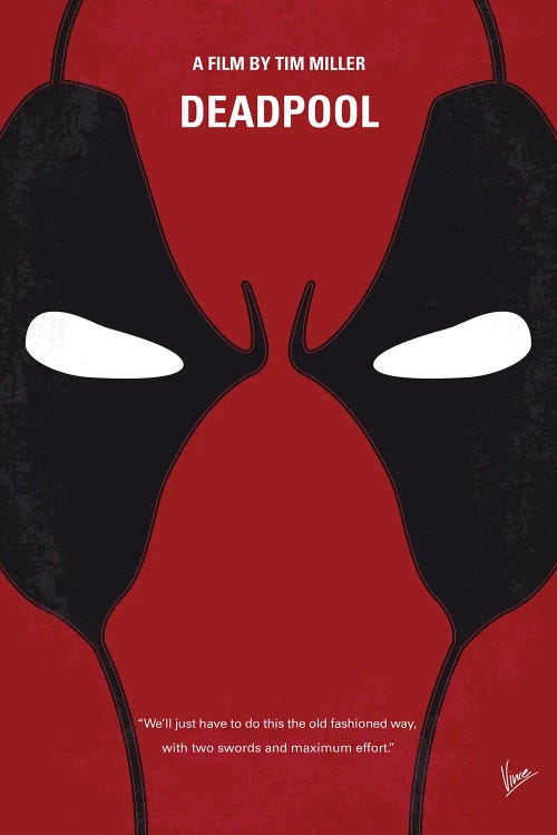 Deadpool Poster by Chungkong wall art