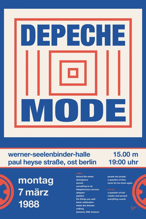 Depeche Mode Poster