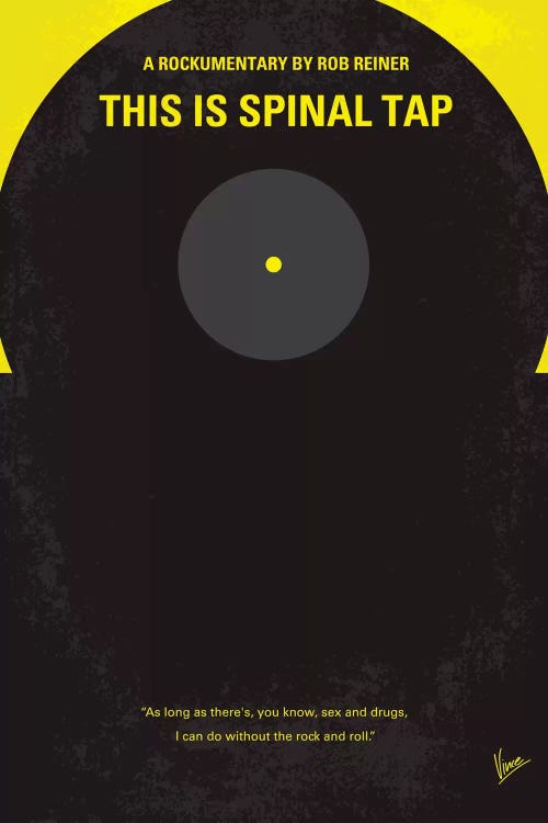 This Is Spinal Tap Minimal Movie Poster