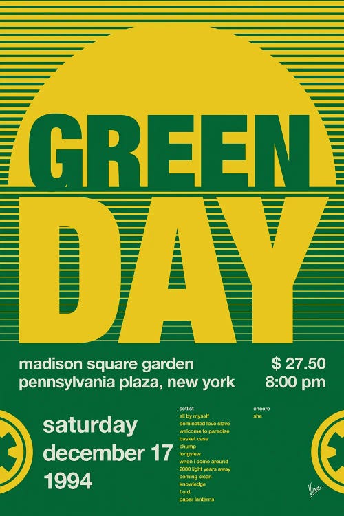 Green Day Poster