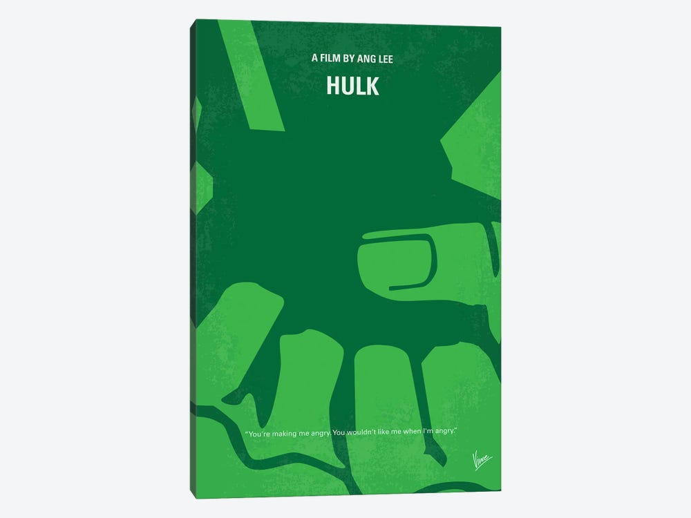 Hulk Poster by Chungkong 1-piece Art Print
