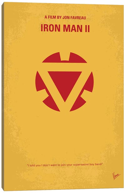 Iron Man 2 Poster Canvas Art Print - The Avengers
