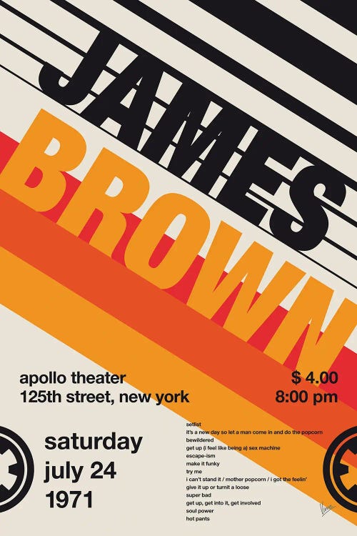 James Brown Poster