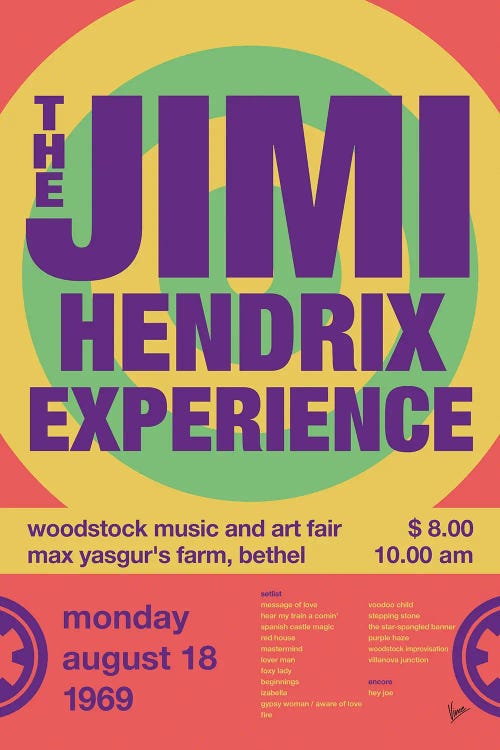 Jimi Hendrix Poster