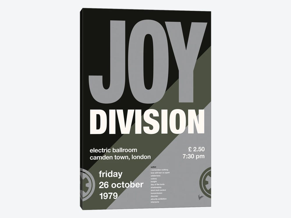 Joydivision Poster by Chungkong 1-piece Art Print