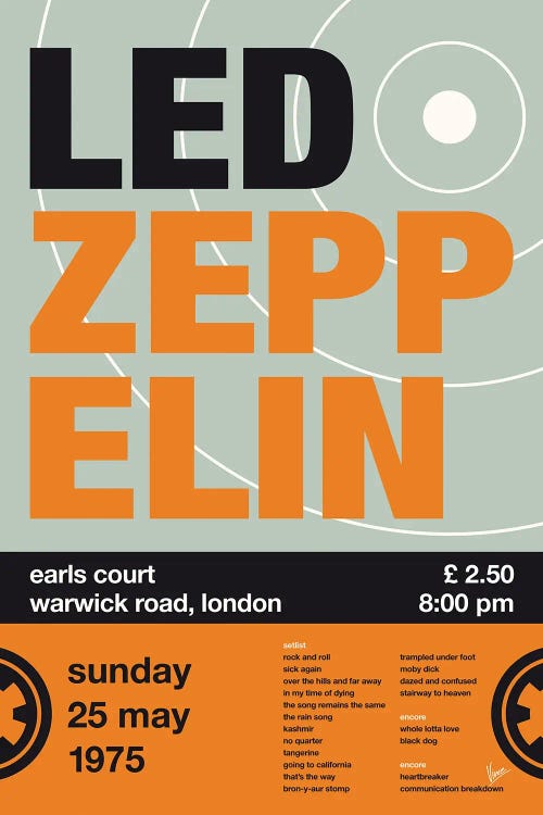 Led Zeppelin Poster