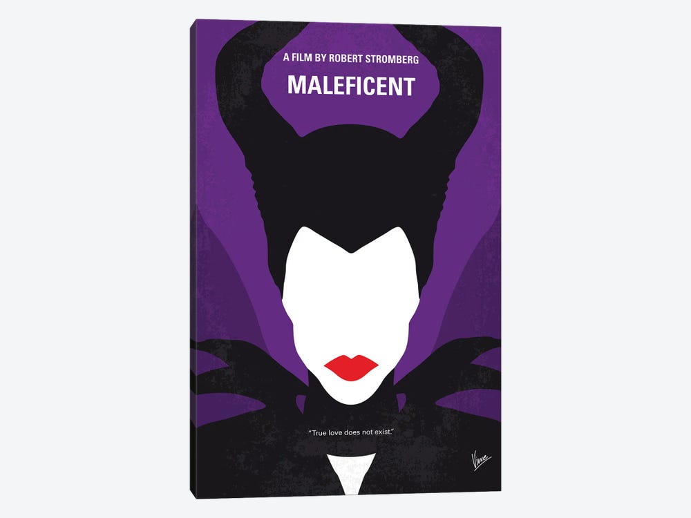 Maleficent Poster by Chungkong 1-piece Canvas Art