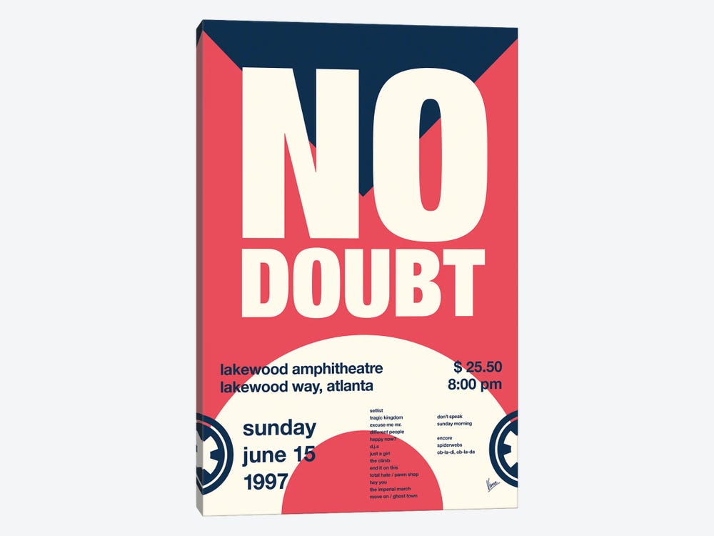 No Doubt Poster by Chungkong 1-piece Canvas Art