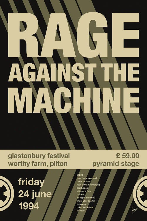 Rage Against The Machine Poster