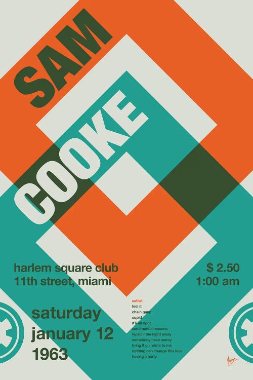 Sam Cooke Poster