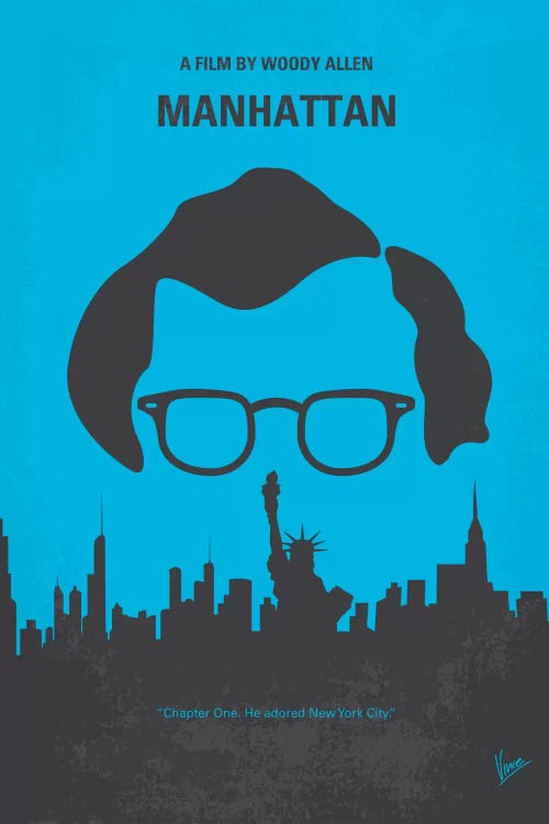 Manhattan Minimal Movie Poster