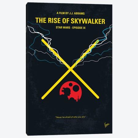 Star Wars Episode IX The Rise Of Skywalker Poster Canvas Print #CKG1618} by Chungkong Canvas Print