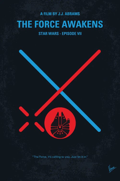 Star Wars Episode VII The Force Awakens Poster