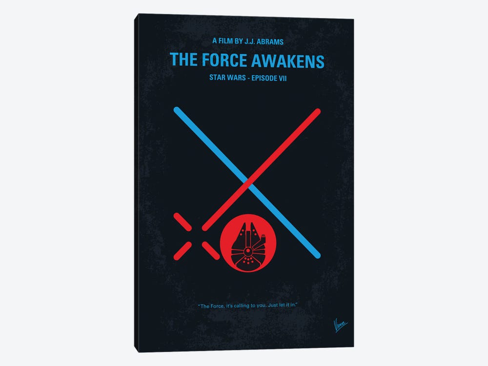 Star Wars Episode VII The Force Awakens Poster by Chungkong 1-piece Art Print