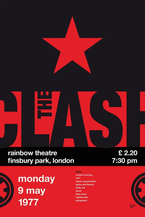 The Clash Poster