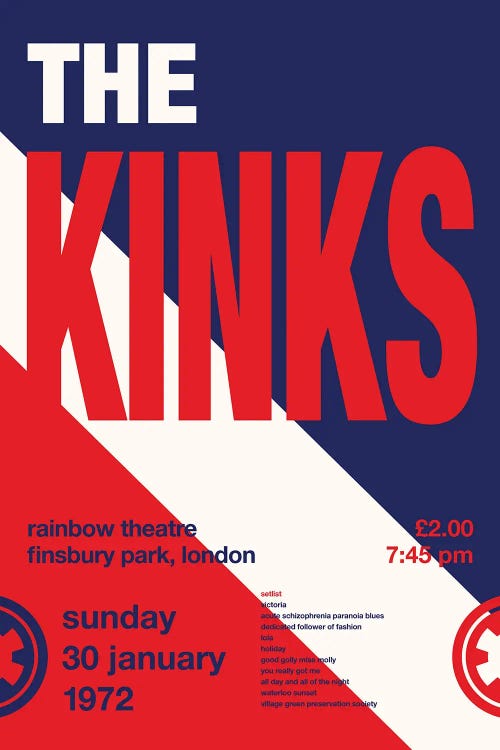 The Kinks Poster