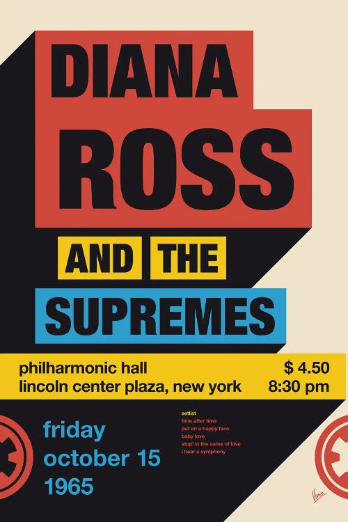 The Supremes Poster