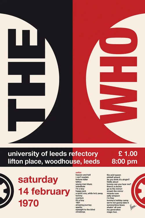 The Who Poster