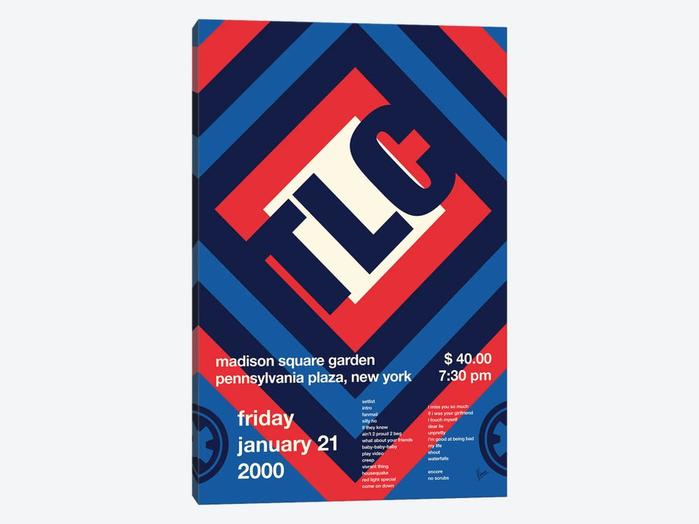 TLC Poster by Chungkong 1-piece Canvas Artwork
