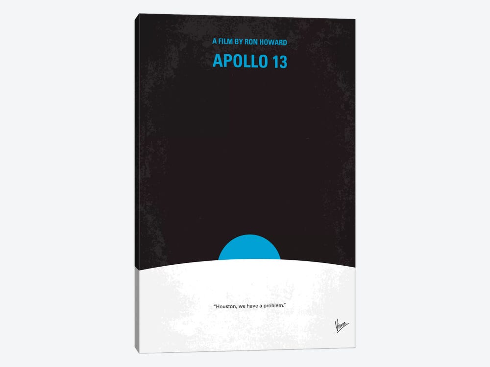 Apollo 13 Minimal Movie Poster by Chungkong 1-piece Art Print