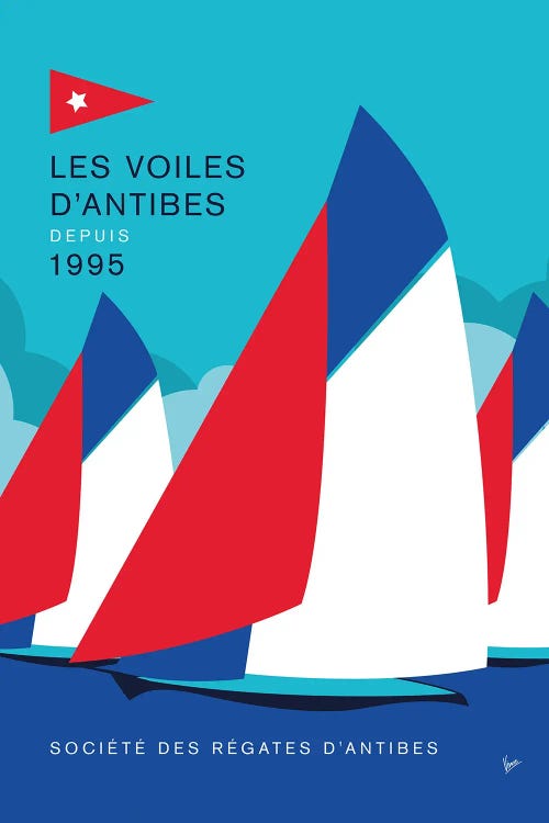 Chungkong: 1995-Les Voiles D Antibe by Chungkong
