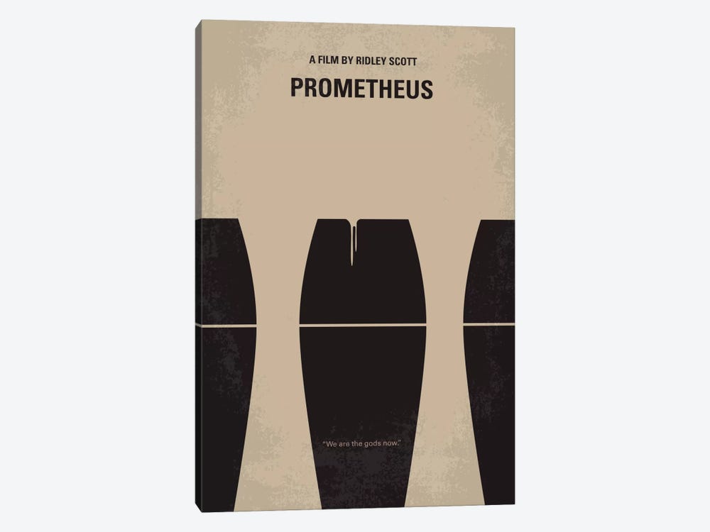Prometheus Minimal Movie Poster by Chungkong 1-piece Canvas Wall Art