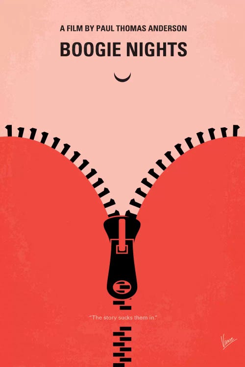 Boogie Nights Minimal Movie Poster