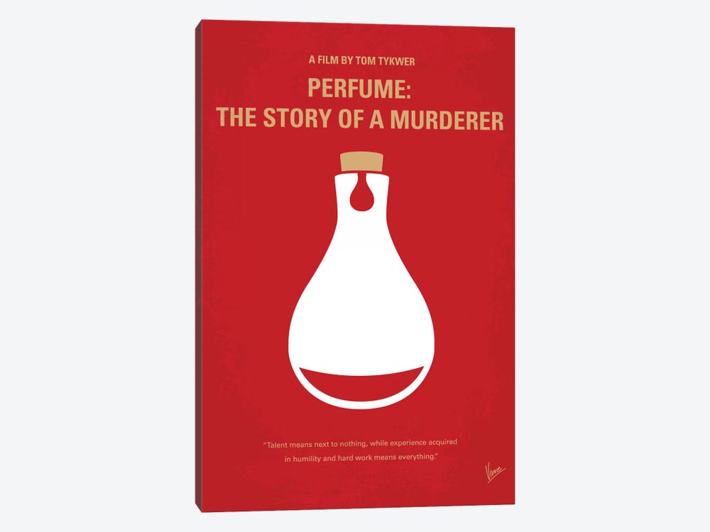 Perfume: The Story Of A Murderer Minimal Movie Poster by Chungkong 1-piece Canvas Print