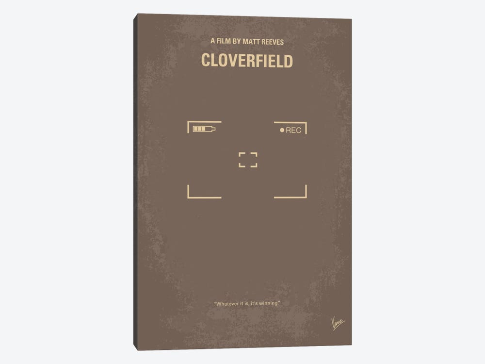 Cloverfield Minimal Movie Poster by Chungkong 1-piece Art Print