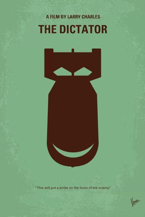 The Dictator Minimal Movie Poster