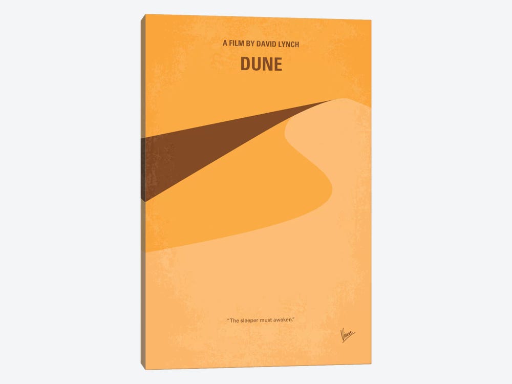 Dune Minimal Movie Poster by Chungkong 1-piece Canvas Art