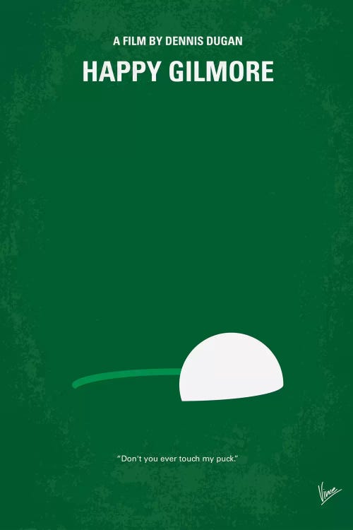 Happy Gilmore Minimal Movie Poster