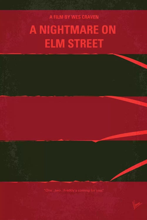 A Nightmare On Elm Street Minimal Movie Poster