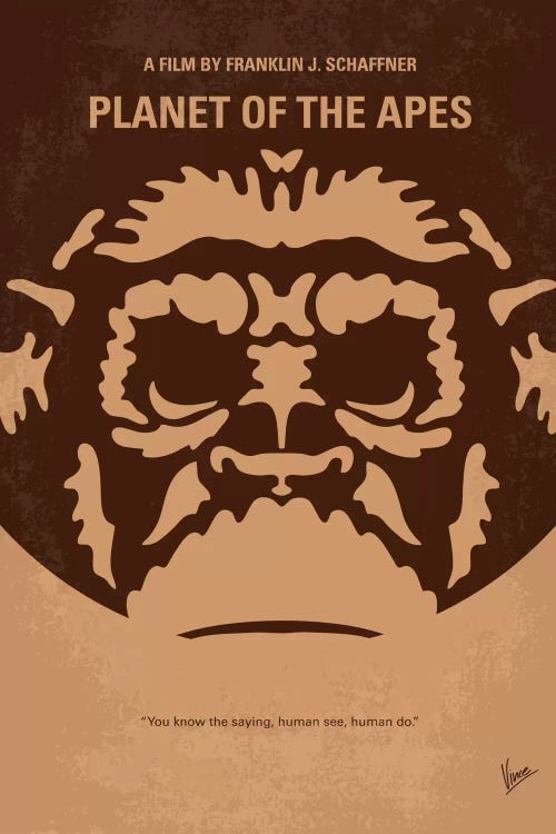 Planet Of The Apes Minimal Movie Poster