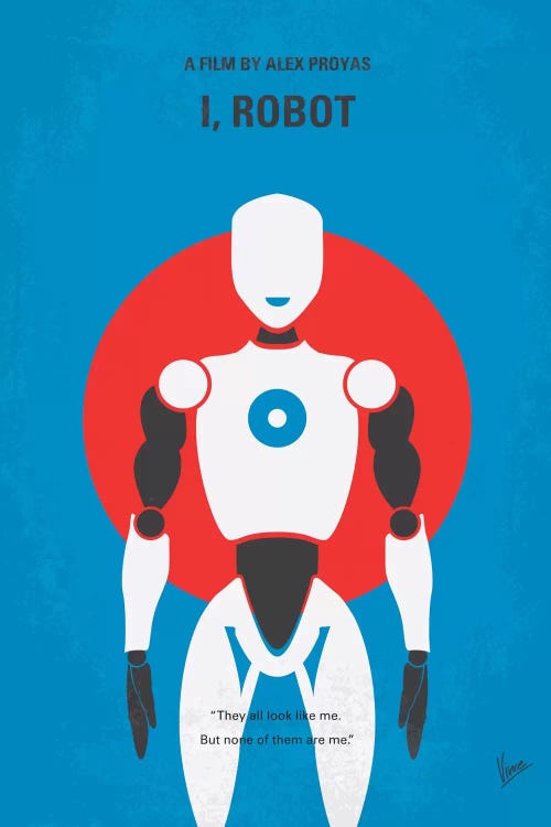 I, Robot Minimal Movie Poster