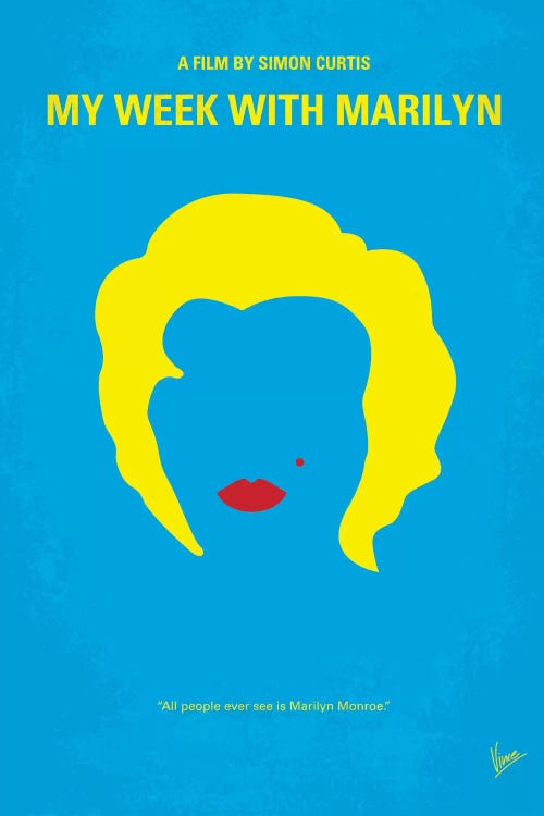 My Week With Marilyn Minimal Movie Poster